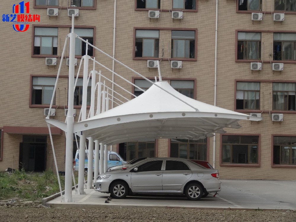 小区内停车棚汽车遮阳棚