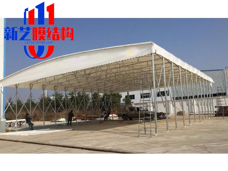 厂房推拉棚移动推拉棚